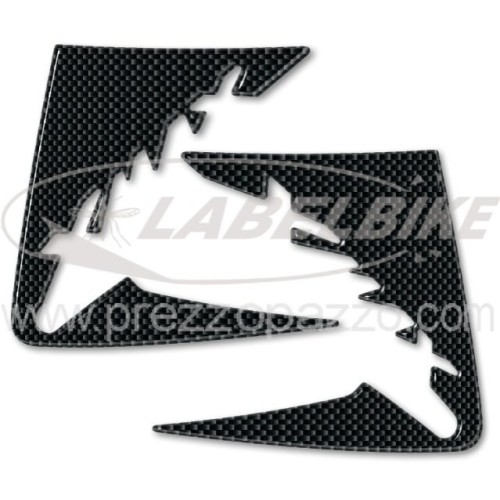 2 ADHESIVES-STICKERS 3D gel PARKERS compatibles pour X MAX 400 YAMAHA XMAX 2013-2016 2