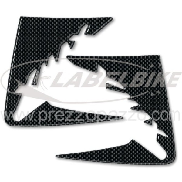 2 ADHESIVES-STICKERS 3D gel PARKERS compatible for X MAX 400 YAMAHA XMAX 2013-2016