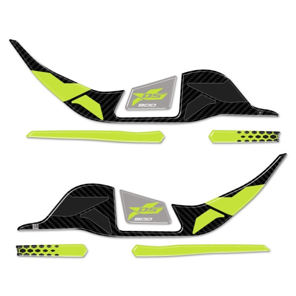 Stickers 3D Handguards motorbike compatible with Voge Valico 900DSX 2024