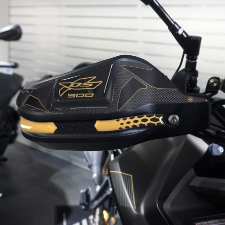 Aufkleber 3D Handschützer Motorrad kompatibel mit Voge Valico 900DSX 2024