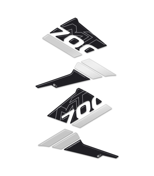 3D-Gel-Aufkleber 3D-Motorrad-Tank-Seitenschützer kompatibel mit CFMOTO 700MT