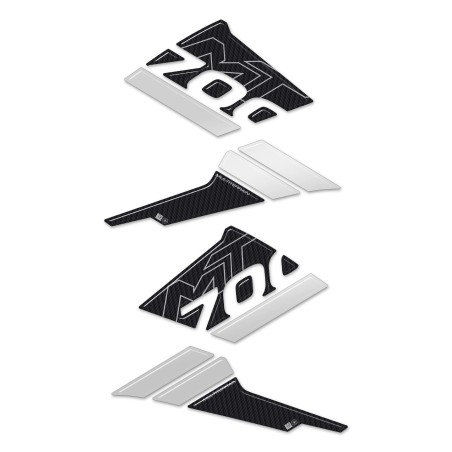 Pegatinas de gel 3D Protectores laterales de depósito de moto compatibles con CFMOTO 700MT