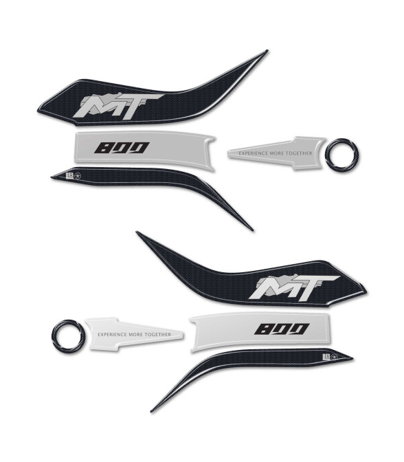 Protección guardamanos 3D pegatinas de resina de gel moto compatible con CFMOTO 800MT