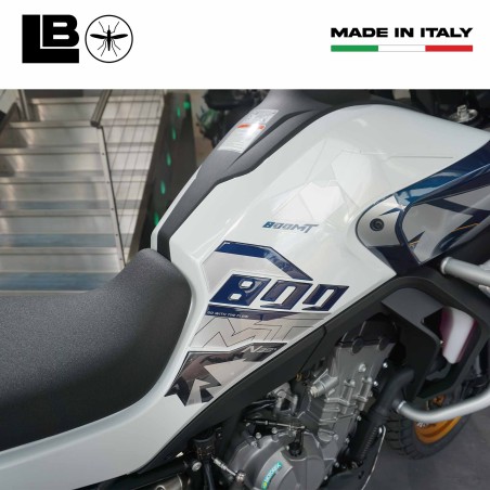 Protections latérales de réservoir de moto 3D Gel Stickers compatibles avec CFMOTO 800MT