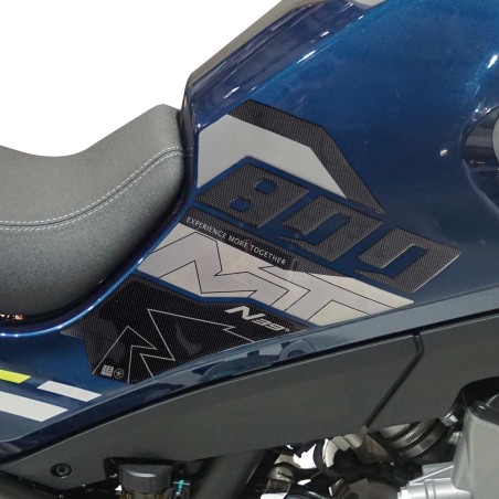 Protezioni Laterali serbatoio moto Adesivi Gel 3D compatibili con CFMOTO 800MT