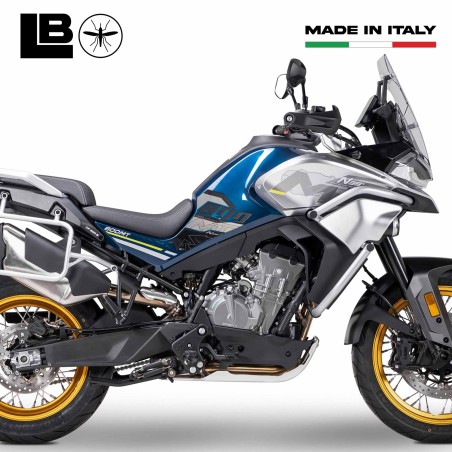 Protectores laterales de depósito de moto Pegatinas de gel 3D compatibles con CFMOTO 800MT