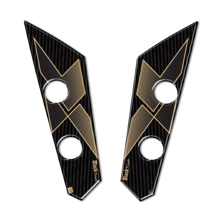 Pegatinas 3D Protectores de tija compatibles con motos Voge Valico 525DSX 2024-25