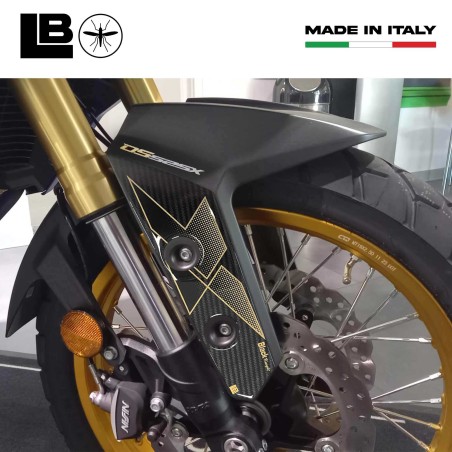 Stickers 3D Protecteurs de tige de selle compatibles avec les motos Voge Valico 525DSX 2024-25