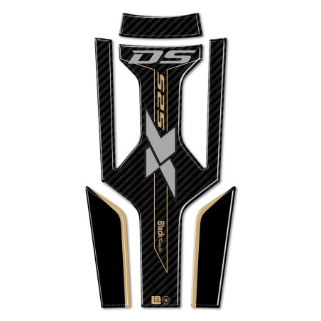 Sticker 3D protection de réservoir moto compatible avec Voge Valico 525DSX 2024