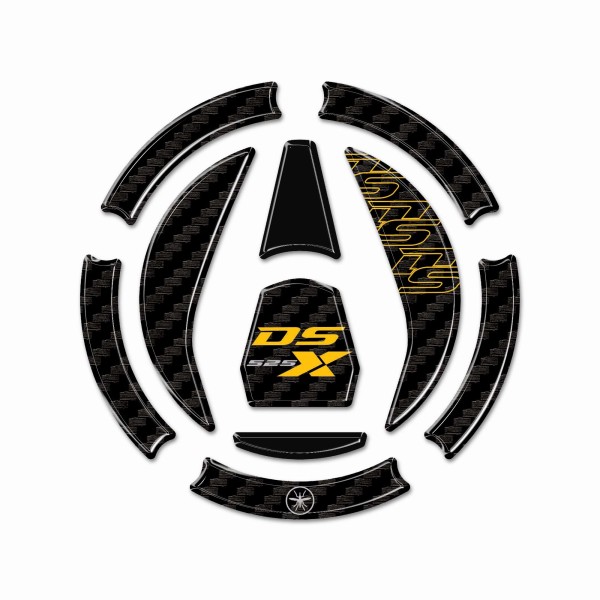 Adhesivo protector tapón depósito moto compatible con Voge Valico 525DSX 2024