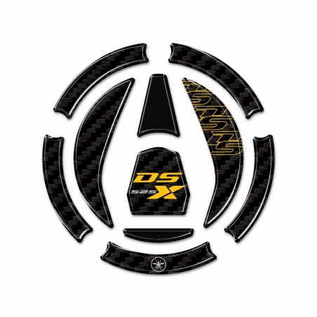 Autocollant de protection de bouchon de réservoir moto compatible avec Voge Valico 525DSX 2024