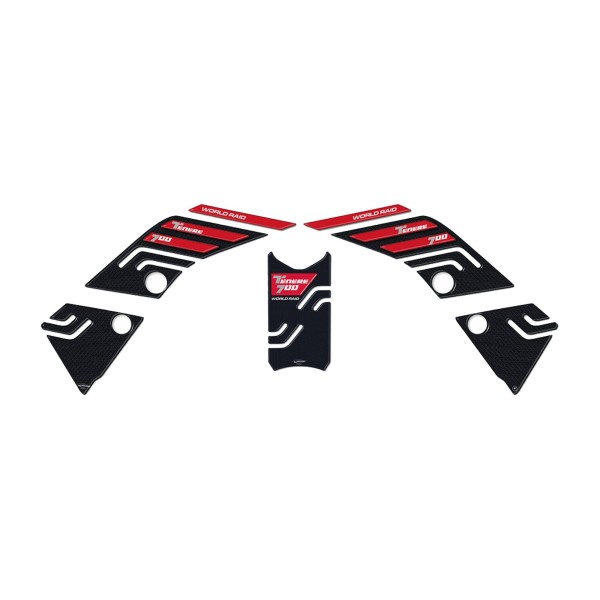 3D GEL STICKER KIT PROTECTORES DEPÓSITO MOTO COMPATIBLE CON YAMAHA TENERE 700