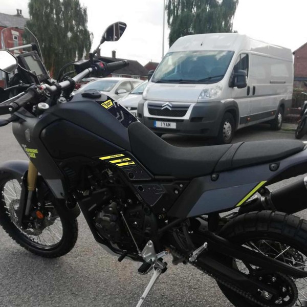 KIT ADESIVI GEL 3D PROTEZIONI SERBATOIO MOTO COMPATIBILI CON YAMAHA TENERE 700