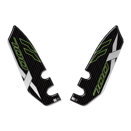 Autocollants de protection pour garde-boue de moto compatibles avec QJ Motor SRT 700X