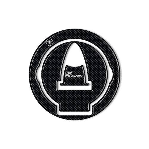 Autocollant de protection de casquette en résine 3d compatible avec la moto Ducati XDiavel 1260