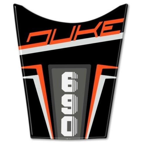 3D gel resin adhesive windshield compatible for KTM 690 DUKE naked motorbikes 2