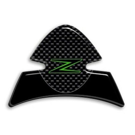 PROTECTION gel 3D ZONE KEY compatible for MOTO KAWASAKI Z1000 2014-2020 green