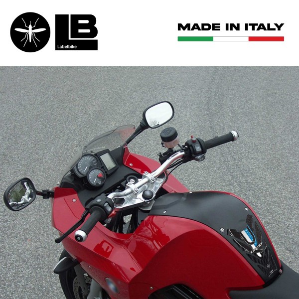 PARASERBATOIO ADESIVO Gel 3D SERBATOIO CARBONIO Compatibile MOTO BMW F800 ST F800ST
