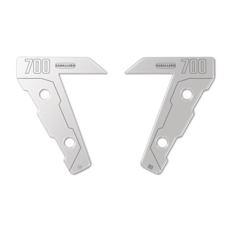 Stickers 3D Protecteurs déflecteurs moto compatibles avec Fantic Caballero 700