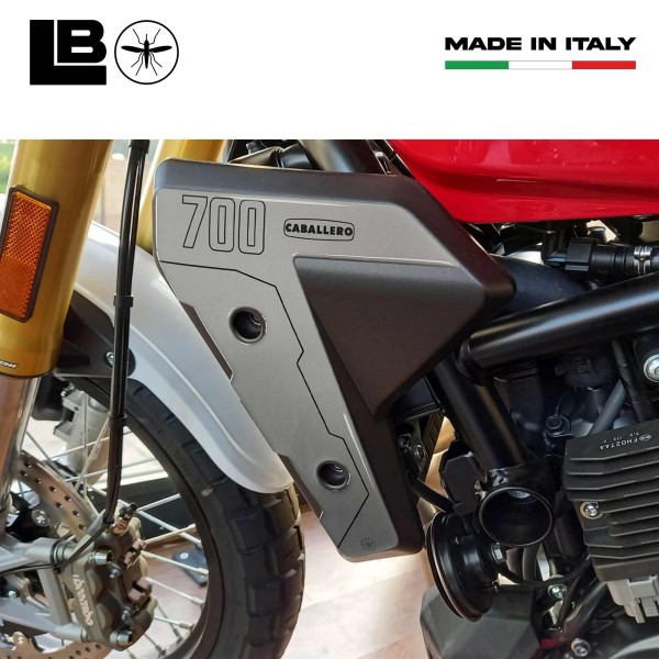 3D Stickers Motorcycle deflector protectors compatible with Fantic Caballero 700