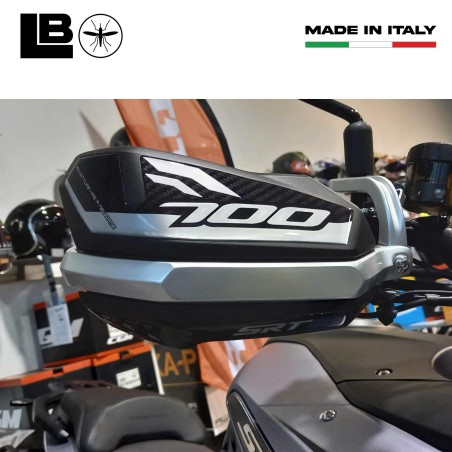 3D Resina Pegatinas Guardamanos Motocicleta compatible con QJ Motor SRT 700