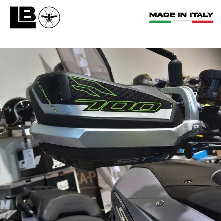 3D Resina Pegatinas Guardamanos Motocicleta compatible con QJ Motor SRT 700