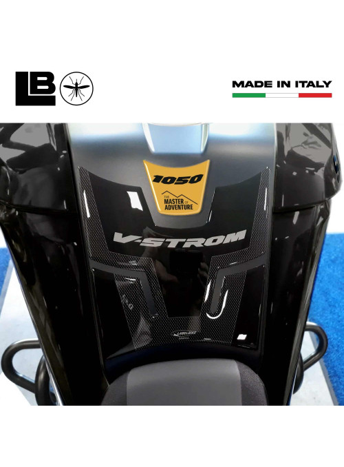 Kit completo Adesivi 3D protezioni compatibili con moto Suzuki V-Strom 1050 Oro 2