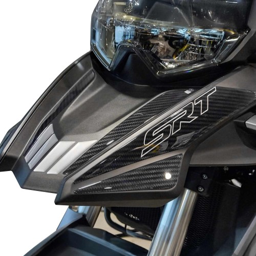 Adhesivos 3D Protección Pico Delantero moto compatible con QJ Motor SRT 700