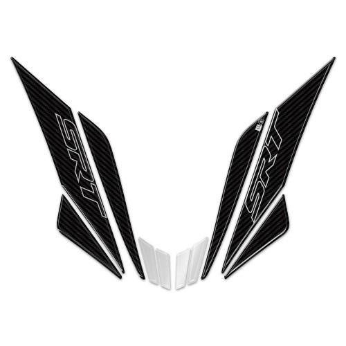 Adhesivos 3D Protección Pico Delantero moto compatible con QJ Motor SRT 700 2