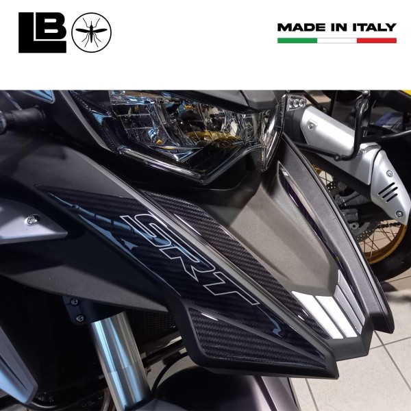 3D Stickers Front Beak Protection motorbike compatible with QJ Motor SRT 700