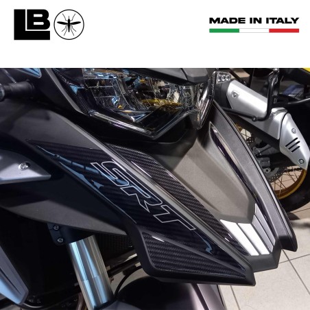 3D Aufkleber Frontschnabelschutz Motorrad kompatibel mit QJ Motor SRT 700