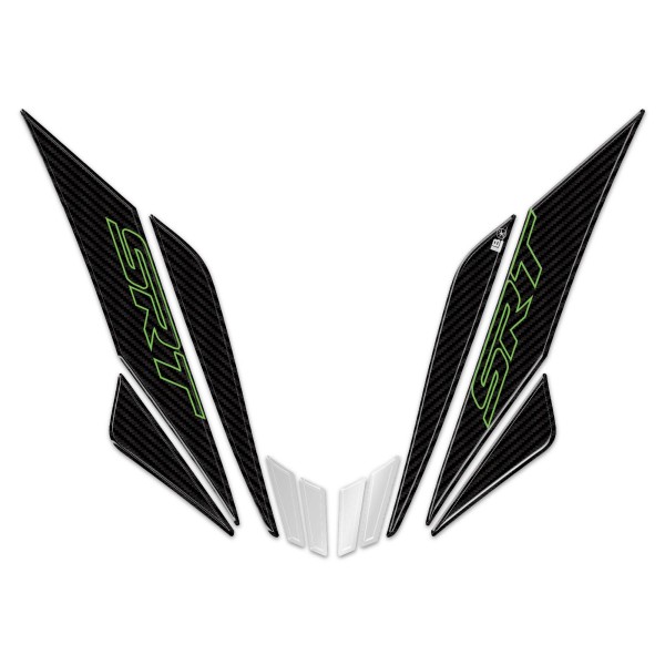 3D Stickers Front Beak Protection motorbike compatible with QJ Motor SRT 700