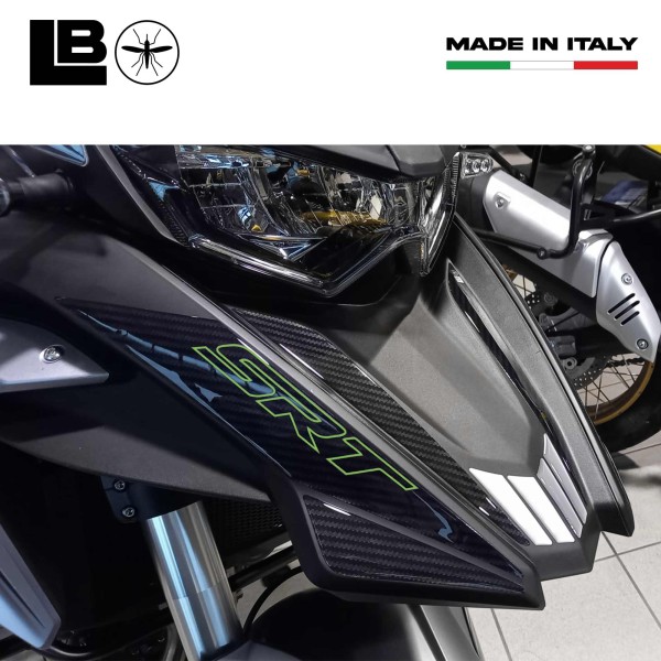 Adhesivos 3D Protección Pico Delantero moto compatible con QJ Motor SRT 700