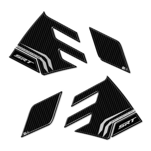 Stickers 3D Motorcycle Tank Side Protectors compatible with QJ Motor SRT 700 2