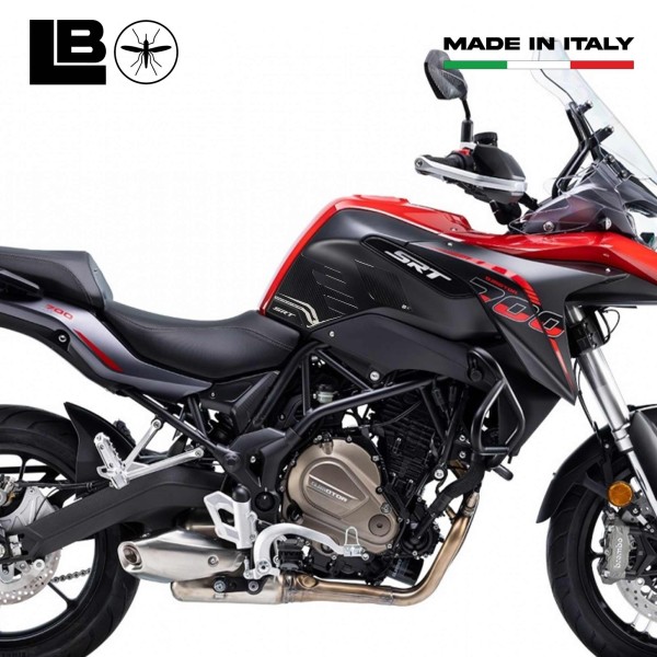 Stickers 3D Motorcycle Tank Side Protectors compatible with QJ Motor SRT 700