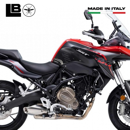 Stickers 3D Motorcycle Tank Side Protectors compatible with QJ Motor SRT 700