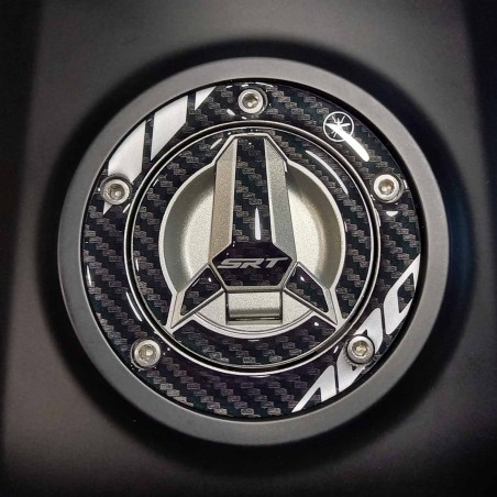 Selbstklebender 3D Tankdeckelschutz Motorrad kompatibel mit QJ Motor SRT 700