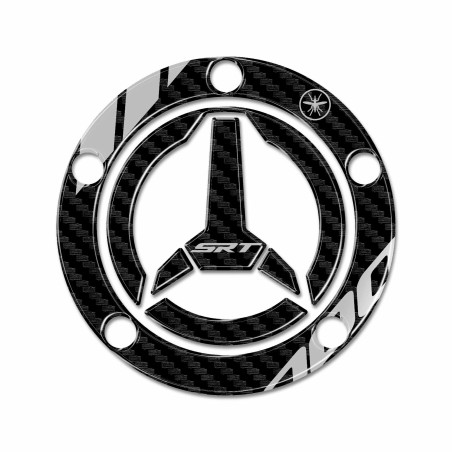 Adhesivo 3D Tank cap protección moto compatible con QJ Motor SRT 700