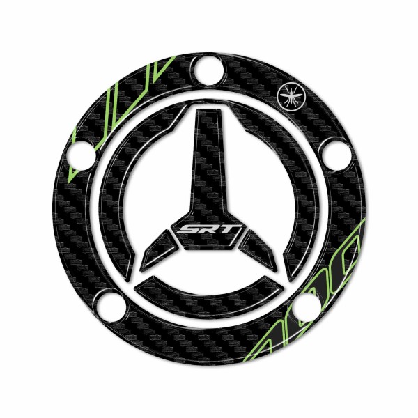 Adhesivo 3D Tank cap protección moto compatible con QJ Motor SRT 700