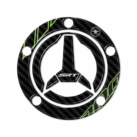 Adhesive 3D Tank cap protection motorbike compatible with QJ Motor SRT 700