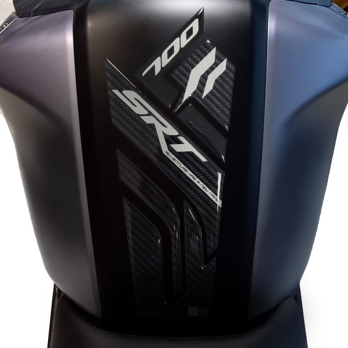 Paraserbatoio Adesivo 3D Protezione moto compatibile con QJ Motor SRT 700