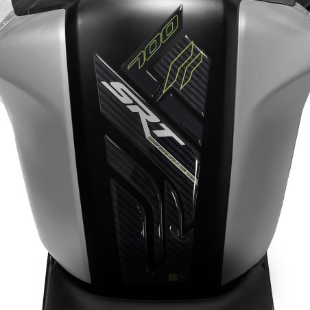 Paraserbatoio Adesivo 3D Protezione moto compatibile con QJ Motor SRT 700