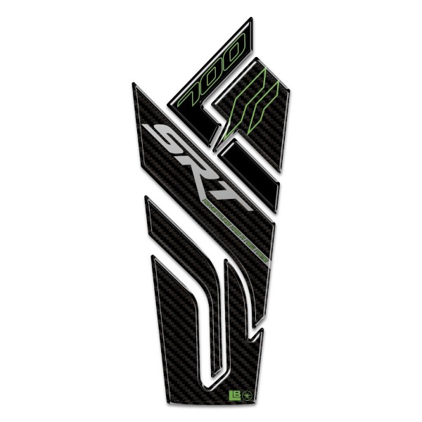 Paraserbatoio Adesivo 3D Protezione moto compatibile con QJ Motor SRT 700