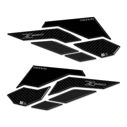 Aufkleber 3D Tank Side Protectors passend für Kawasaki Z650 2023-2025 2