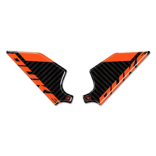 Adesivi 3D Protezioni Battitacco moto compatibili con KTM 990 Duke 2024-2025 2