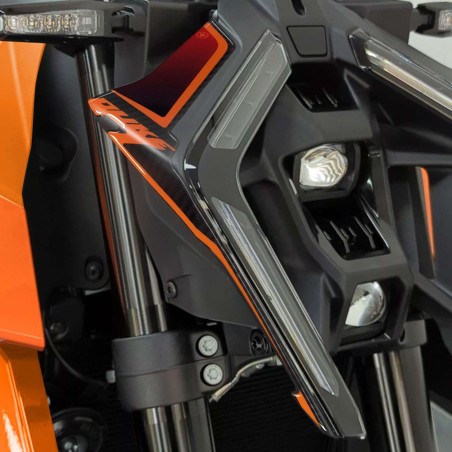 Adesivi 3D Protezioni Muso Frontale moto compatibili con KTM 990 Duke 2024-2025