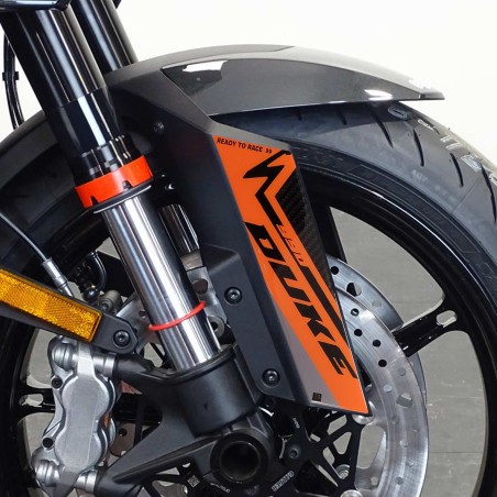 Adesivi 3D Parasteli Parafango moto compatibili con KTM 990 Duke 2024-2025