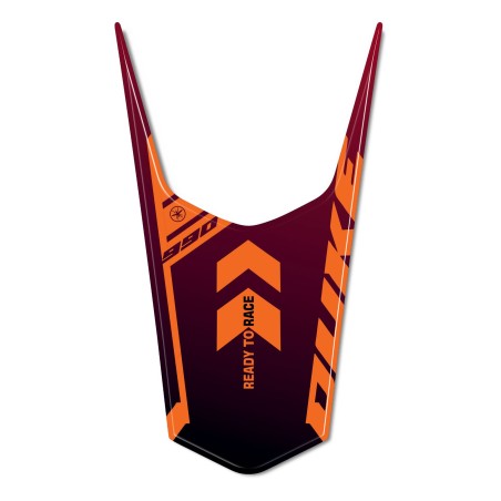 Adesivo 3D Parafango Centrale moto compatibili con KTM 990 Duke 2024-2025