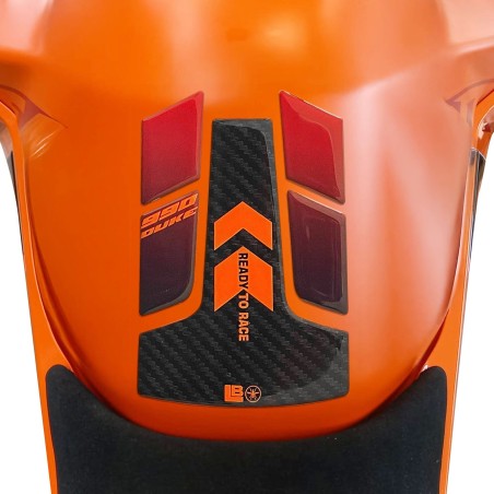 Adesivo Paraserbatoio 3D Protezione moto compatibile con KTM 990 Duke 2024-2025