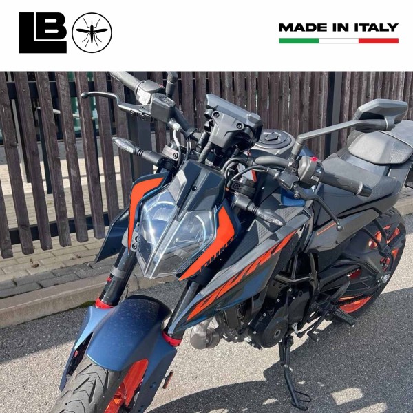 Pegatinas 3D Front Face Protectors moto compatible con KTM Duke 125 2024-2025